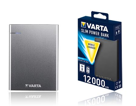 Varta 12000 mAh Power Bank - Black