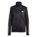 adidas dames Tricot 3-Stripes Tracktop Sweatshirt, black/white, S Short