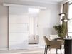Clovis Porte coulissante 76 cm blanc