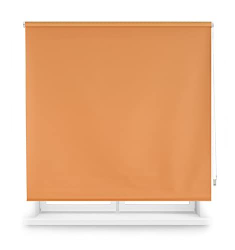 Verduisterend rolgordijn - 100 x 175 cm - Oranje