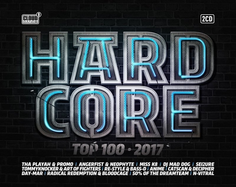 HEARTSELLING Verschillende Artiesten - Hardcore Top 100 - 2017