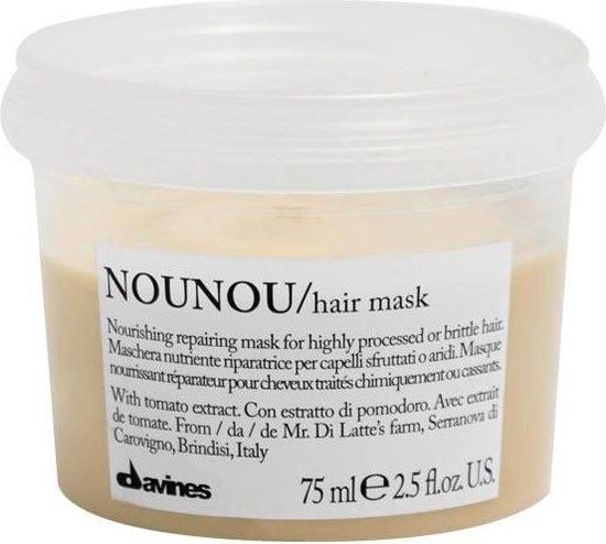 Davines NOUNOU Hair Mask 250 ml - Haarmasker voor alle haartypes - 1 stuk(s)
