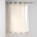 douceur d'intérieur Voile met oogjes (140 x 180 cm), mopshond, geweven voile