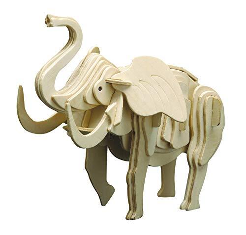 Pebaro 859/7 - houten bouwpakket olifant