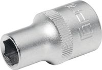 Promat dopsleutel 1/2" zeskant - metrisch - 13mm