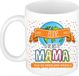 Bellatio Decorations Naam mok mama Eline - wit - de beste - keramiek - 300 ml - Moederdag / verjaardag