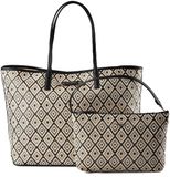 GUESS Sophia 2 In 1 Tote Shopper Zwart