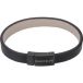 Philipp Blanc Anton Bracelet Cuir véritable et acier inoxydable