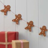 Ginger Ray Houten Gingerbread Slinger Vintage Noel - Bruin - 1.50 m