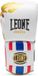 Leone1947 Thai Style Leer Kunstmatige Bokshandschoenen Wit 16 oz