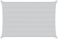vidaXL Zonneschaduw Lichtgrijs en wit 4 x 6 m Polyester Oxford