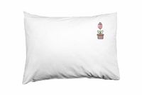 Bona Basics Decoratieve kussenhoes Wit 50x35 cm