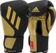 Adidas Gants de boxe Speed TILT 350V Pro Training - noir/or - 14 oz