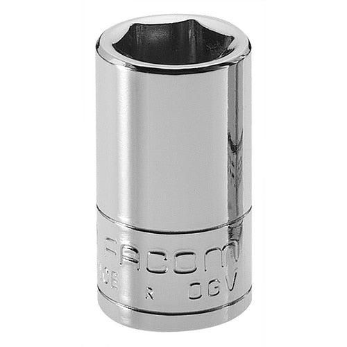 Doppen 1/4" 6-kant, metrisch - R.12