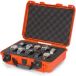 Nanuk 910 koffer met schuim voor 10 horloges, oranje