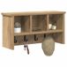 vidaXL Wandkapstok eiken ambachtelijk 50 x 16 x 26 cm
