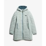 Superdry Fuji Lite Middellange Gewatteerde Capuchonjas Dames