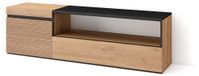 OEM Eikenhout TV-meubel, 150x45x35 cm, geschikt voor televisies tot 65 inch