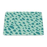 Bonamaison Rechthoekige muismat met digitale print, antislip onderkant, voor kantoor en thuis, 22 x 18 cm
