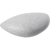 GTV Marmo Stone buitenlamp Ø 60 cm, tuinbal met 2 x E27 fittingen, 2,5 m kabel, steenlook, tuinlamp van polycarbonaat, weerbestendig, voor gazon en buiten