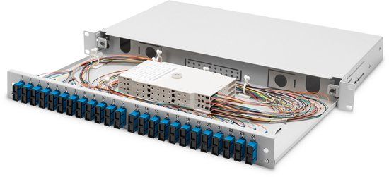 Digitus DN-96322/9 glasvezeladapter SC Grijs 1 stuk(s)