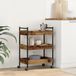 vidaXL Keuken trolley oud hout 50 x 30 x 70 cm bewerkt hout