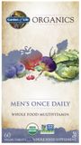 Garden of Life Mykind Organics Multivitamines pour hommes à prendre une fois par jour - 60 comprimés végétaliens