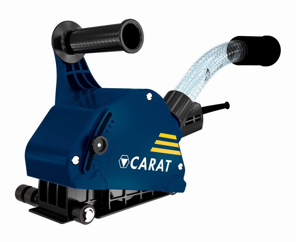 Carat SL-1253 Dustec sleuvenzaagmachine + 2 x diamanzaagblad