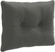 vidaXL Coussin de dossier PUTTEN 100% Polyester Anthracite 60 x 40 x 10 cm