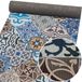 ANRO Keukenloper Porto Azul Tegels Blauw 160x52cm