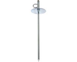 Flamingo Grondpin Tapu - Grondpen Honden - Verzinkt - 38cm