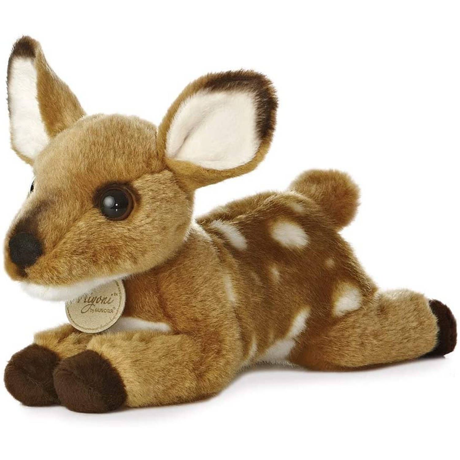 Aurora Knuffel Reekalf Junior 20 Cm Pluche Bruin