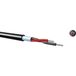 Kabeltronik 99H202200-1 fil de commutation V(ST)F-H 2 x 0.22 mm² + 2 x 0.22 mm² Noir par mètre