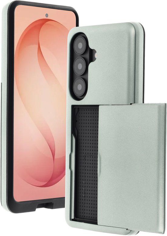 imoshion Hoesje met Pasjeshouder - Geschikt voor Samsung Galaxy S26 Plus - Groen
