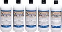 Claudius Cosmetics B.V. Showerscrub Hamam 1 liter - set van 5 stuks - verfrissende scrubgel - exfoliërende bodyscrub
