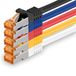 1aTTack CAT7 Netwerkkabel 5 x 1.5m 5 kleuren RJ45 10 Gigabit SFTP PIMF LSZH LAN Kabel