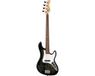 Cort COGB24JJTB Elektrische basgitaar GB24JJ Trans Black