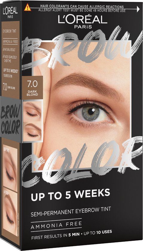 L'Oréal Paris Brow Color Wenkbrauwverf - 7.0 Dark Blonde - 30 ml