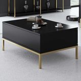 Asir Group Lord Salontafel Zwart/Goud