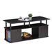 Furinno Utility Design salontafel, hout, zwart, 119,99 (B) x 50,98 (H) x 47,98 (D) cm