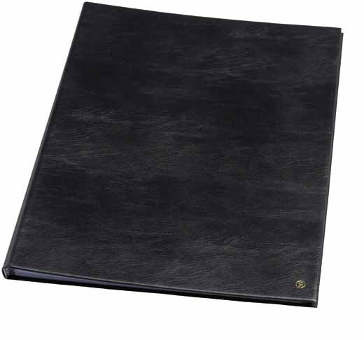 Rillstab Showalbum A3 Zwart - 24 vakken - Kunststof