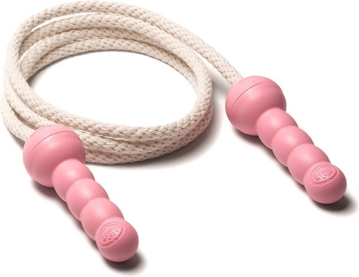 BigJigs speelgoed Springtouw Roze - gerecycled plastic