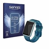 Savvies Screenprotector voor Huawei Watch Fit Special Edition - Folie Beschermfolie transparant 6 Stuks