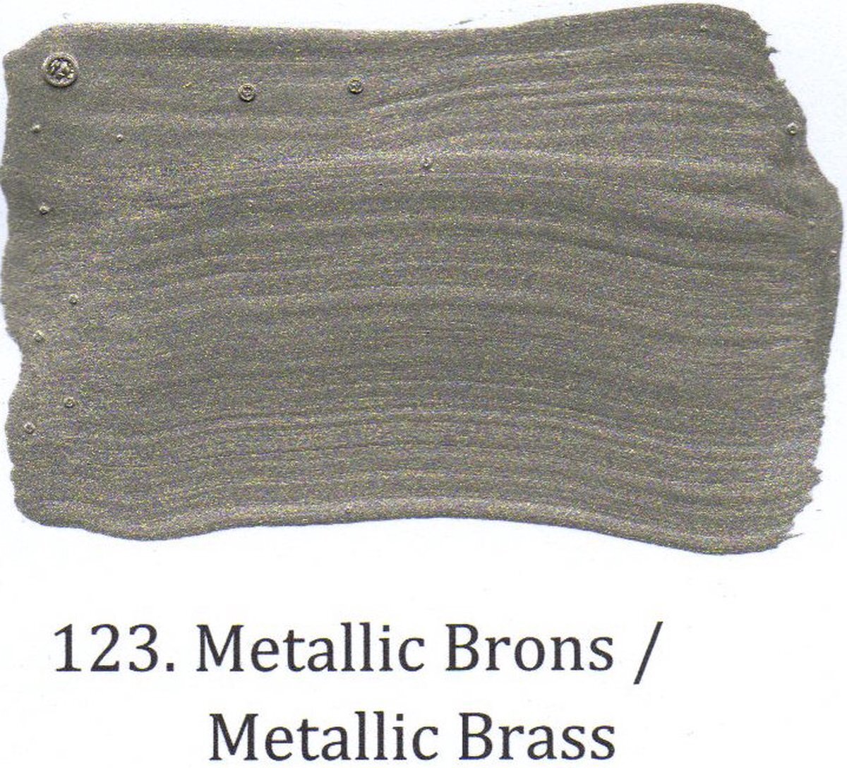 L'Authentique paints 123. Brons - metallic verf l'Authentique