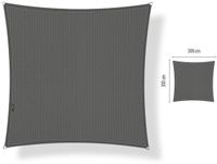 Shadow Comfort Schaduwdoek 3x3 vierkant Cool grey