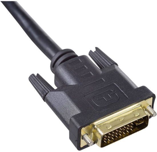 Akyga AK-AV-03 DVI kabel 1,8 m DVI-I Zwart