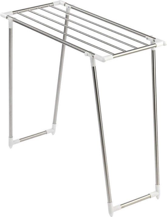 Wenko Opvouwbaar Droogrek Profi Single - 5,5 meter - Zilver