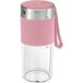 WMF Küchenminis Mix on the Go 300 ml, mini mixer to go, USB Mixer Smoothie Maker, oplaadbare persoonlijke blender, draagbare mixer voor smoothies, shakes, roze
