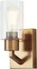 Kichler Deryn LED Wandlamp | 1X E27 Max 60W | Natural Brass