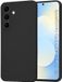 Techsuit Hoesje voor Samsung Galaxy S25 FE - Soft Flex Silicone Back Cover - Zwart